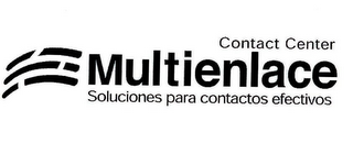 CONTACT CENTER MULTIENLACE SOLUCIONES PARA CONTACTOS EFECTIVOS logo