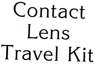 CONTACT LENS TRAVEL KIT logo