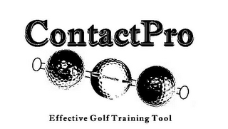CONTACTPRO CONTACT PRO EFFECTIVE GOLF TRAINING TOOL logo