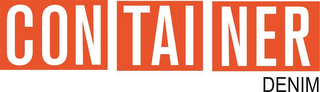 CONTAINER DENIM logo