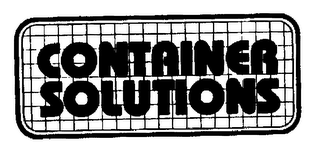 CONTAINER SOLUTIONS logo