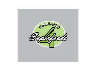 CONTAINS 4 SUPERFOODS logo