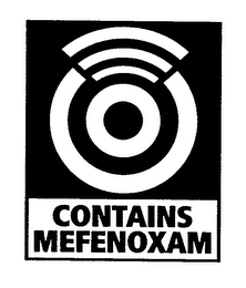 CONTAINS MEFENOXAM logo