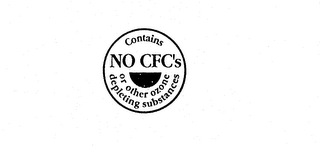 CONTAINS NO CFC'S OR OTHER OZONE DEPLETING SUBSTANCES logo