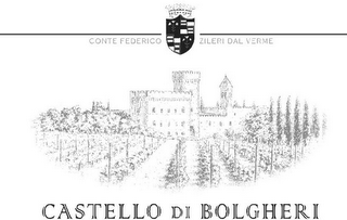 CONTE FEDERICO ZILERI DAL VERME CASTELLO DI BOLGHERI logo