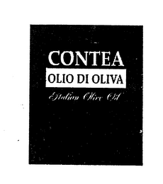 CONTEA OLIO DI OLIVA ITALIAN OLIVE OIL logo