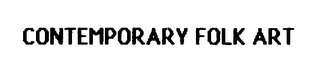 CONTEMPORARY FOLK ART logo