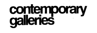 CONTEMPORARY GALLERIES logo
