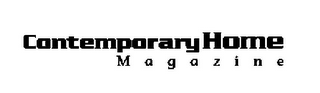 CONTEMPORARY HOME MAGAZINE logo