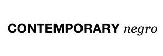CONTEMPORARY NEGRO logo