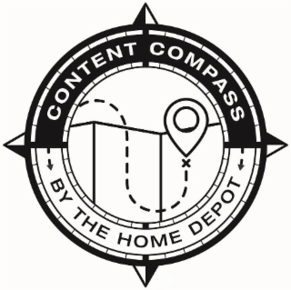 CONTENT COMPASS BY THE HOME DEPOT logo