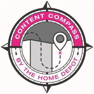 CONTENT COMPASS BY THE HOME DEPOT logo