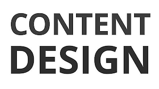 CONTENT DESIGN logo