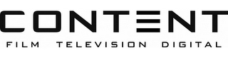 CONTENT FILM TELEVISION DIGITAL logo