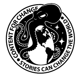 CONTENT FOR CHANGE STORIES CAN CHANGE THE WORLD logo