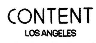 CONTENT LOS ANGELES logo