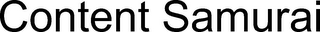 CONTENT SAMURAI logo