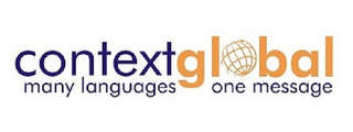 CONTEXTGLOBAL MANY LANGUAGES ONE MESSAGE logo