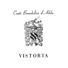 CONTI BRANDOLINI D'ADDA VISTORTA IMPAVIDVMO FERIENT logo