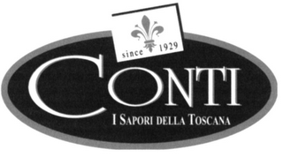 CONTI I SAPORI DELLA TOSCANA SINCE 1929 logo