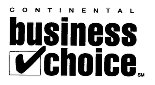 CONTINENTAL BUSINESS CHOICE logo