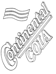 CONTINENTAL COLA logo