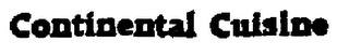 CONTINENTAL CUISINE TALPE logo