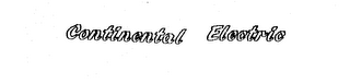 CONTINENTAL ELECTRIC logo