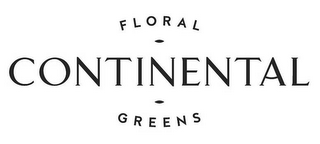 CONTINENTAL FLORAL GREENS logo