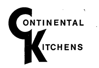 CONTINENTAL KITCHENS logo