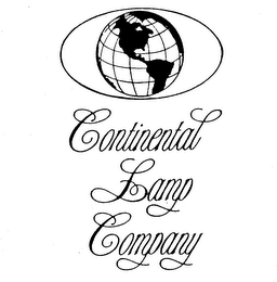 CONTINENTAL LAMP COMPANY logo