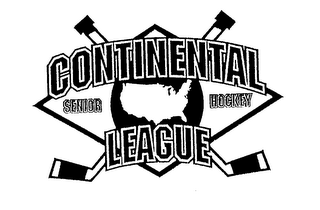 CONTINENTAL LEAGUE SENIOR HOCKEY logo