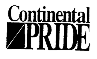 CONTINENTAL PRIDE logo