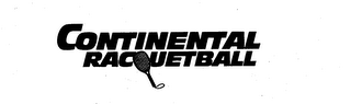 CONTINENTAL RACQUETBALL logo
