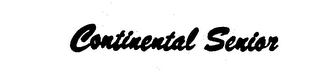CONTINENTAL SENIOR logo