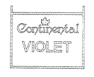 CONTINENTAL VIOLET logo