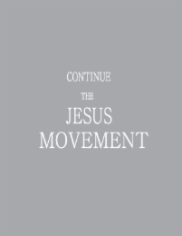 CONTINUE THE JESUS MOVEMENT logo