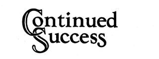 CONTINUED SUCCESS logo