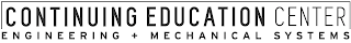 CONTINUING EDUCATION CENTER ENGINEERING + MECHANICAL SYSTEMS logo