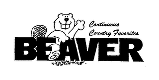 CONTINUOUS COUNTRY FAVORITES BEAVER logo