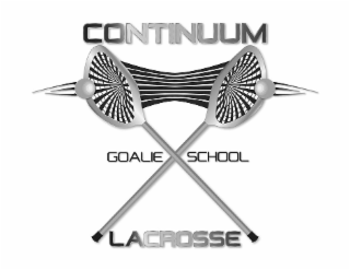 CONTINUUM GOALIE SCHOOL LACROSSE logo