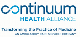 CONTINUUM HEALTH ALLIANCE TRANSFORMING THE PRACTICE OF MEDICINE AN AMBULATORY CARE SERVICES COMPANY logo