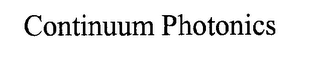 CONTINUUM PHOTONICS logo