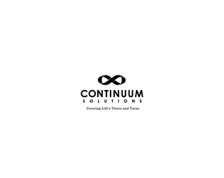 CONTINUUM SOLUTIONS COVERING LIFE'S TWISTS AND TURNS logo