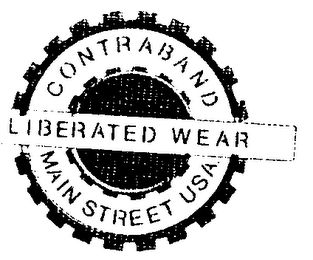 CONTRABAND LIBERATED WEAR MAIN STREET USA logo