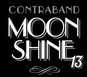 CONTRABAND MOONSHINE 13 logo