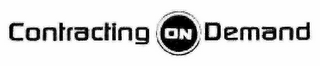 CONTRACTING ON DEMAND logo