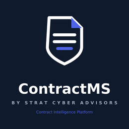 CONTRACTMS BY STRAT CYBER ADVISORS CONTRACT INTELLIGENCE PLATFORM logo