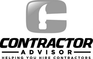 CONTRACTOR ADVISOR HELPING YOU HIRE CONTRACTORS logo