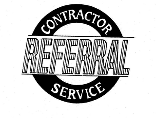 CONTRACTOR REFERRAL SERVICE logo